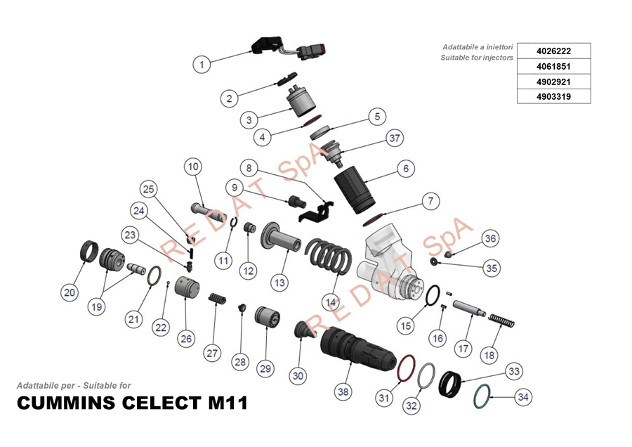 CUMMINS CELECT M11